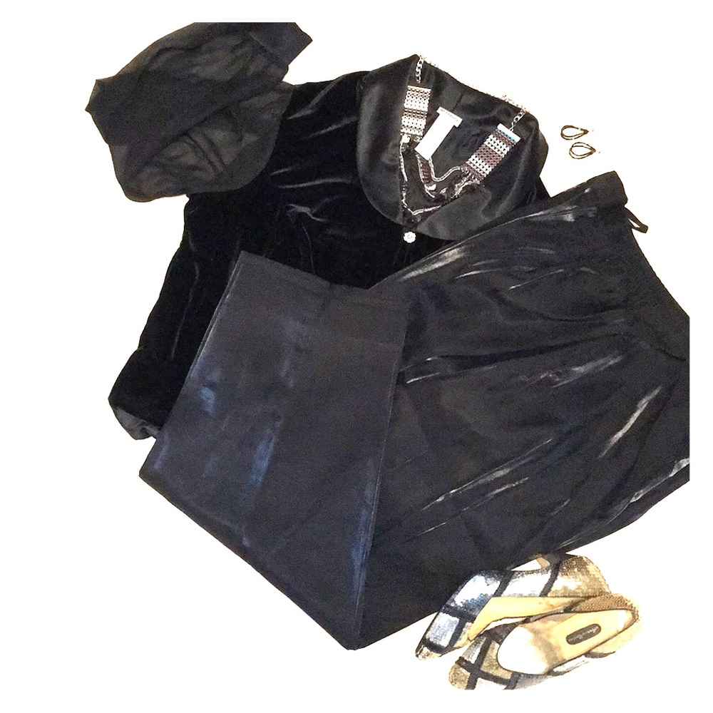 Jasper & Company ASL Black Satiny Dress Pants